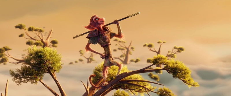 Une scène du film The Monkey King
