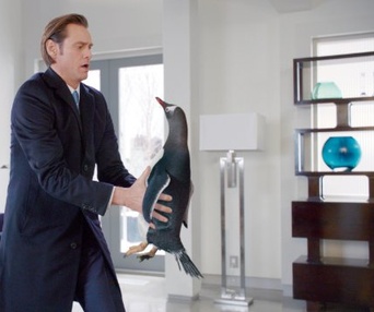 Une scène du film Mr. Popper's Penguins