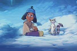 Une scène du film Yakari, la grande aventure Une scène du film Yakari, la grande aventure