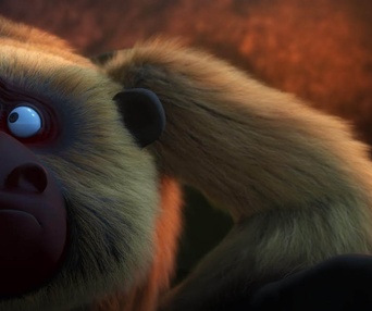 Une scène du film Les as de la jungle