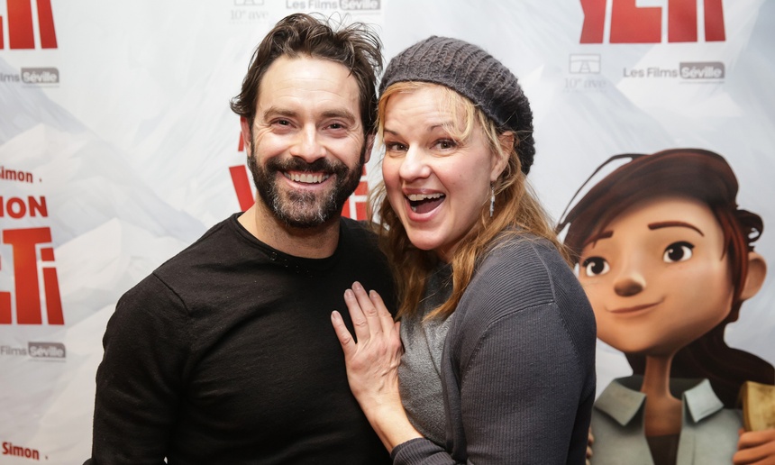 Première du film d'animation québécois Nelly et Simon : Mission Yéti