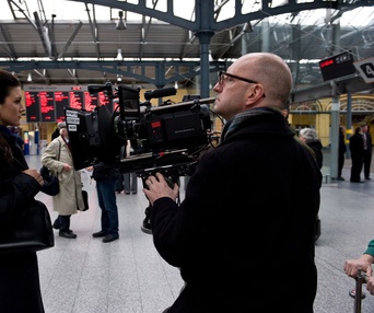 Sur le plateau du film Haywire