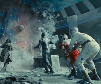 Une scène du film The Suicide Squad