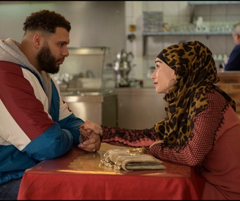 Une scène du film La daronne