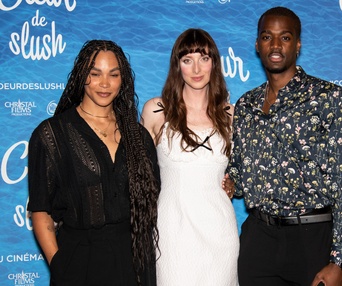Images de la première du film Coeur de slush