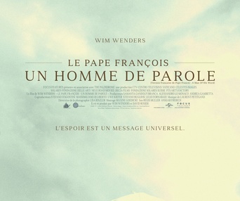 Affiche du film Le pape François : Un homme de parole