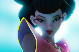Une scène du film Over the Moon