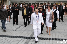 Sur le tapis rouge de La run