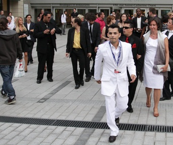 Sur le tapis rouge de La run