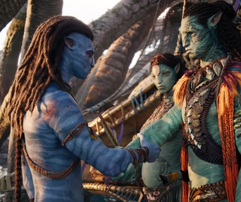 Une scène du film Avatar: The Way of Water
