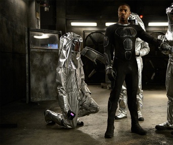 Une scène du film Fantastic Four