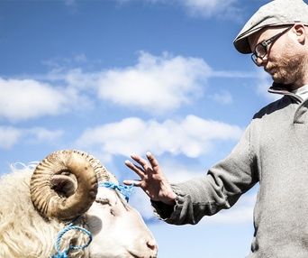 Une scène du film Rams