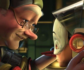 Scène du film Pinocchio 3000