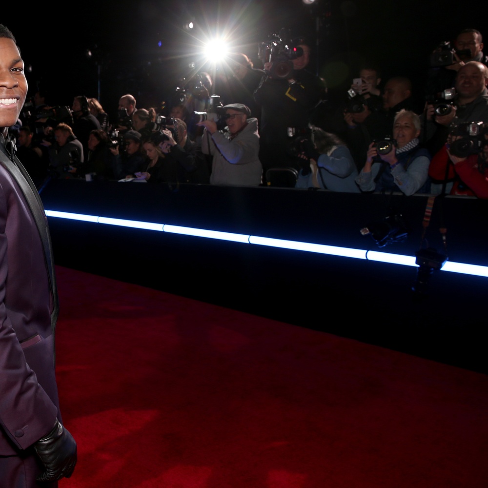 Sur le tapis rouge de Star Wars: The Force Awakens