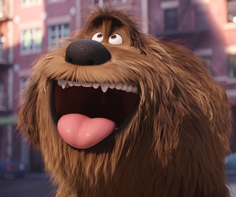 Une scène du film The Secret Life of Pets