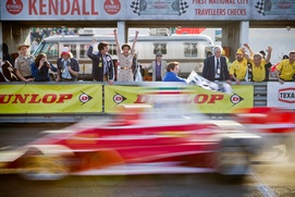 Une scène du film Rush Une scène du film Rush