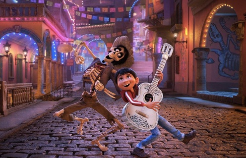 Une scène du film Coco
