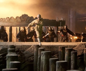 Une scène du film The Last Airbender