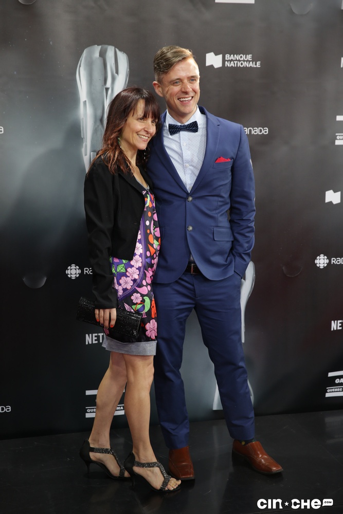 Sur le tapis rouge du Gala Québec Cinéma 2019