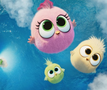 Une scène du film The Angry Birds Movie 2