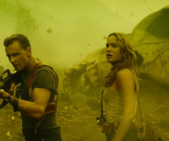 Une scène du film Kong : Skull Island