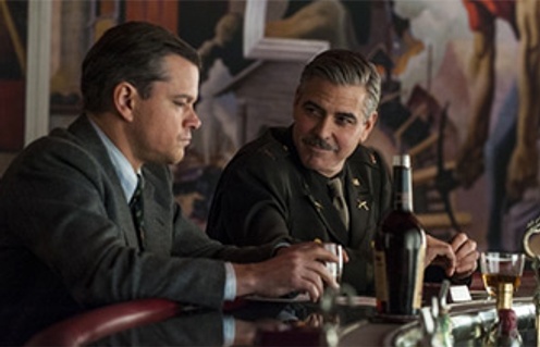 Une scène du film The Monuments Men
