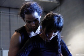 Une scène du film Desert Dancer