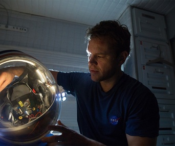 Une scène du film The Martian
