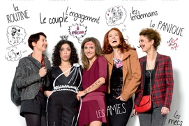 Affiche du film Les gazelles Affiche du film Les gazelles