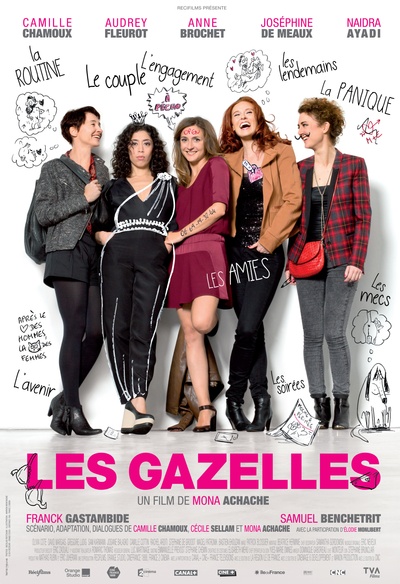 Affiche du film Les gazelles
