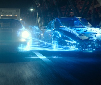 Une scène du film Transformers: Rise of the Beasts