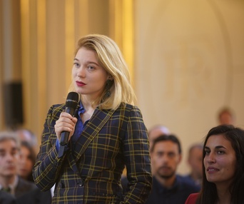 Une scène du film France