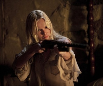 Une scène du film Straw Dogs