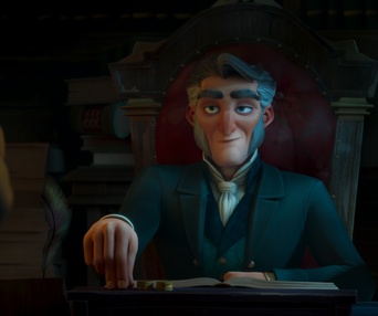 Une scène du film Scrooge: A Christmas Carol