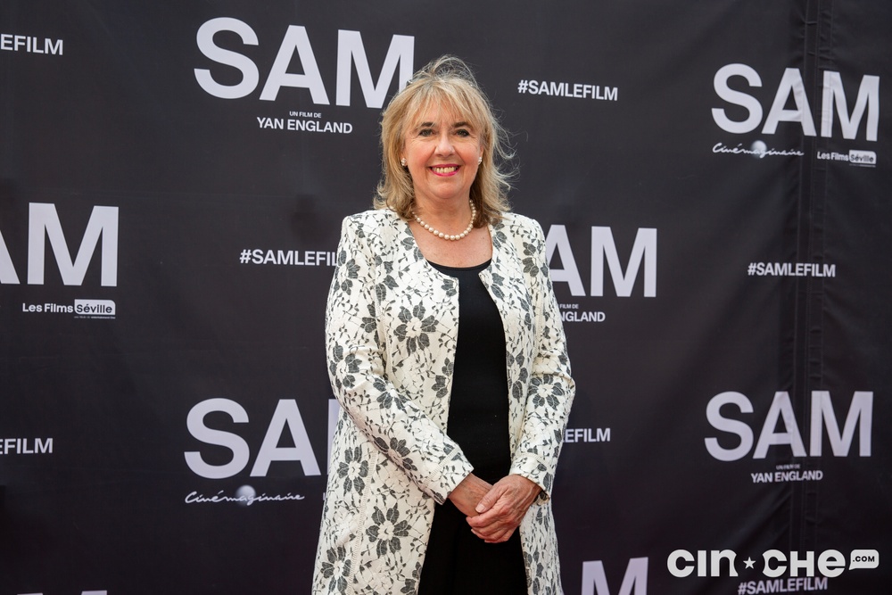 Sur le tapis rouge du film Sam