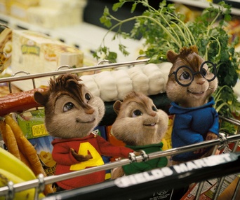 Une scène de Alvin et les Chipmunks