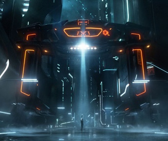 Une scène du film TRON: Legacy