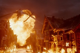 Une scène du film The Hobbit: The Battle of the Five Armies Une scène du film The Hobbit: The Battle of the Five Armies