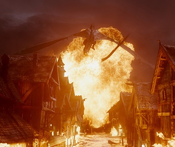 Une scène du film The Hobbit: The Battle of the Five Armies