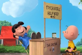 Une scène du film The Peanuts Movie Une scène du film The Peanuts Movie