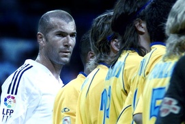 Scène du film Zidane, un portrait du XXIème siècle