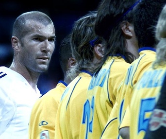 Scène du film Zidane, un portrait du XXIème siècle