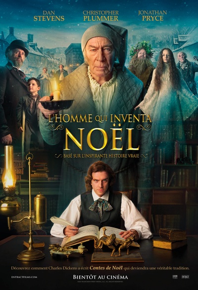 Affiche du film L'homme qui inventa Noël