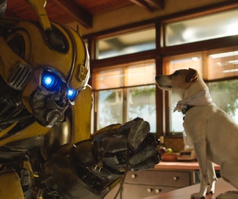 Une scène du film Bumblebee