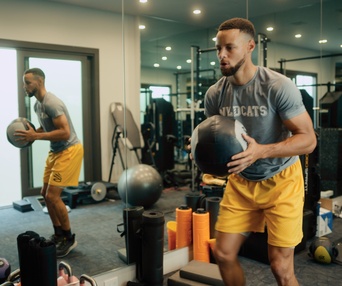 Une scène du film Stephen Curry: Underrated