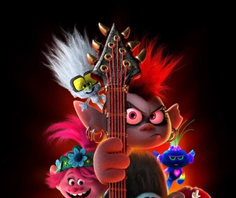 Affiche du film Trolls World Tour