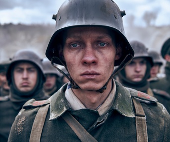Une scène du film All Quiet on the Western Front