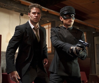 Une scène du film The Green Hornet