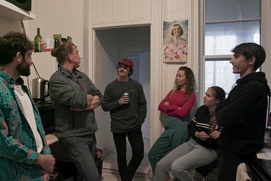 Une scène du film Cohabiter