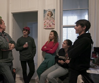 Une scène du film Cohabiter